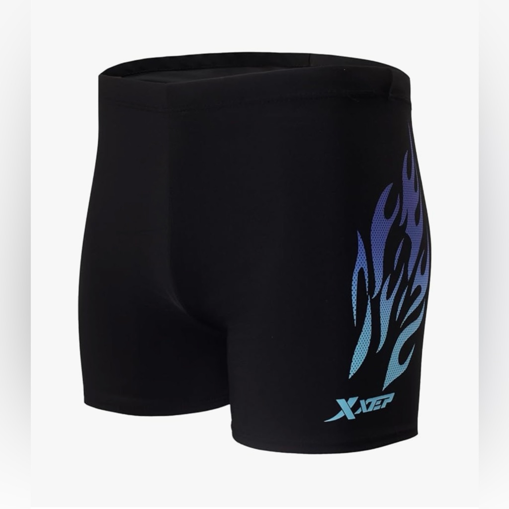 Kanav Men's Athletic Square Leg Swimsuit Jammers Durable Compression Swim Briefs